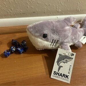 Shark Gamer Pouch and dice